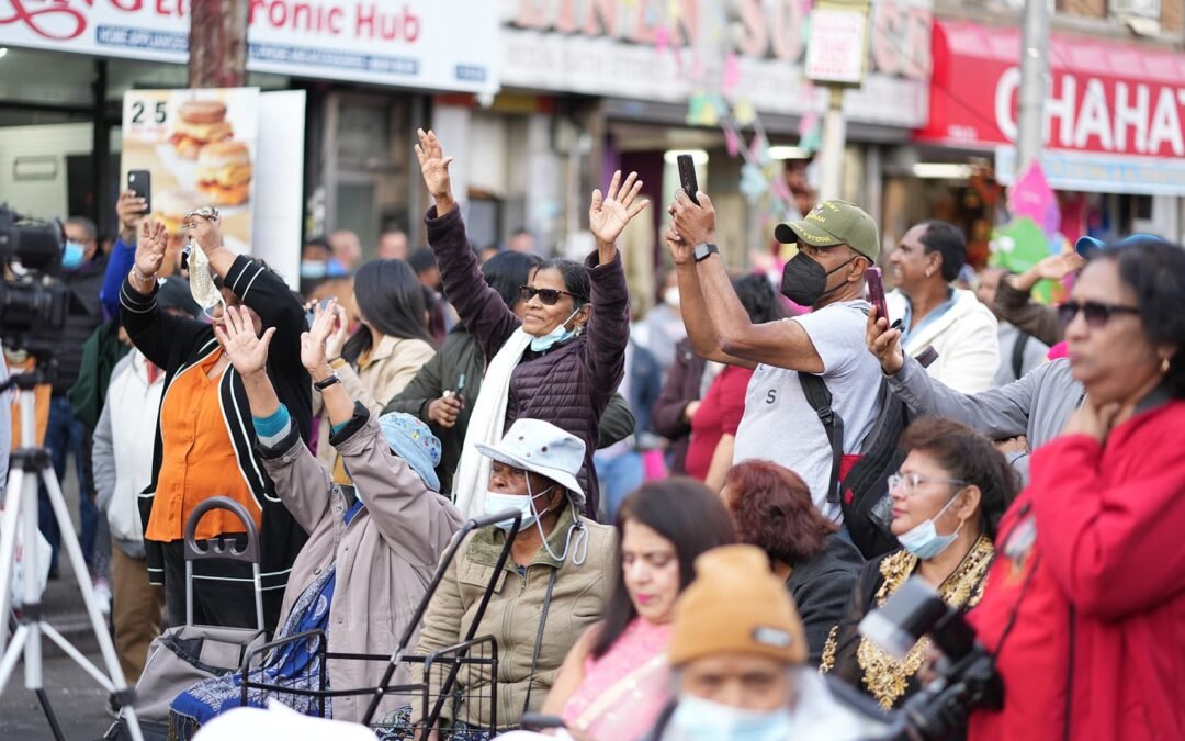 News 1 Diwali Motorcade 2023: A River of Light Through Little Guyana