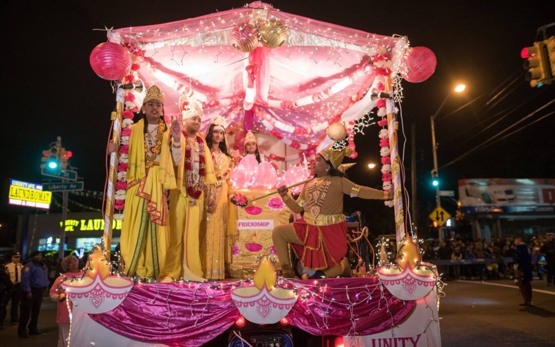 Ram Sita Hanuman Float