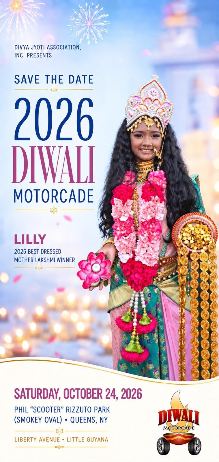2026 Diwali Motorcade 1 New Mother Lakshmi Home 1